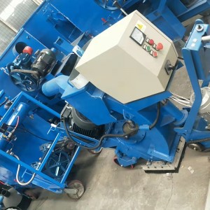 Road shot blasting machine