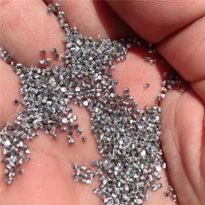 Steel grit for shot blasting machine